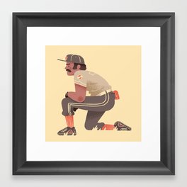 Baseball Patience Framed Art Print