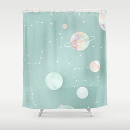 planets Shower Curtain