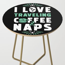 Traveling Coffee And Nap Side Table