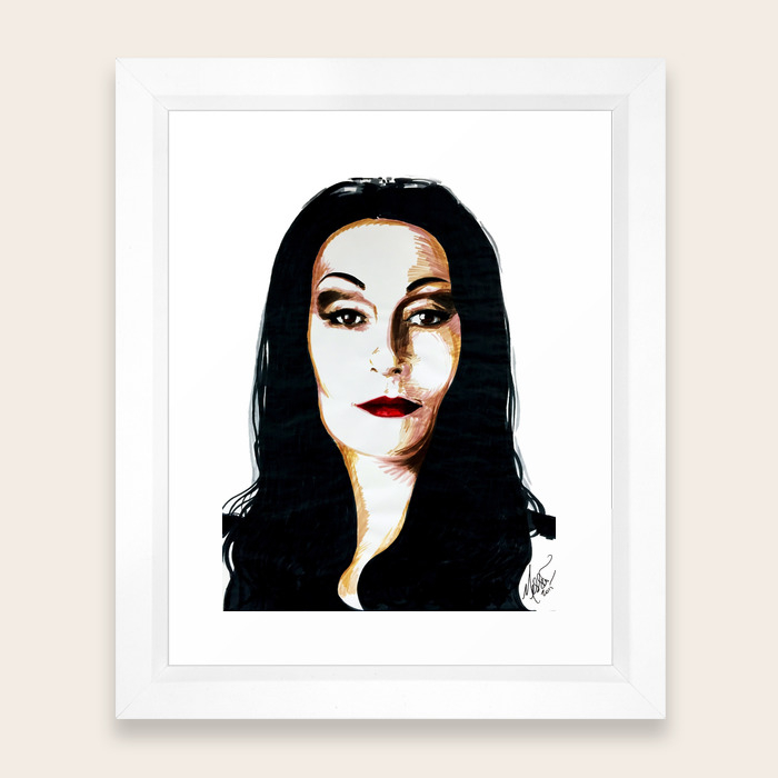 Morticia Addams Coloring Pages : Addams family coloring ...