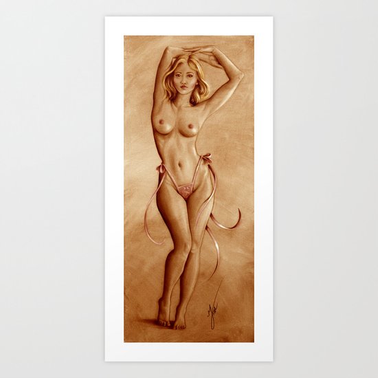 Sienna Art Print
