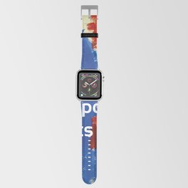 I Support Artists Coaster and Sticker Apple Watch Band