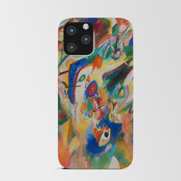 Wassily Kandinsky Composition VII,1913. iPhone Card Case