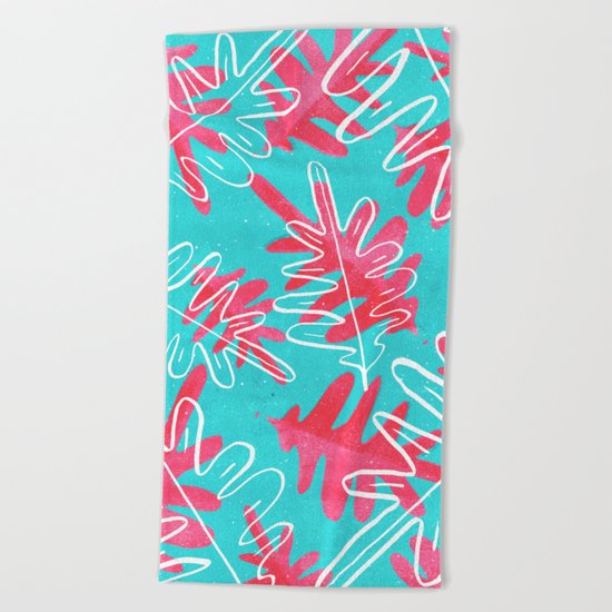 Amaranth Beach Towel