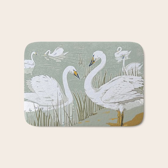 Swan song Bath Mat