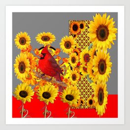 Sunflower Gifts Art Prints For Any Decor Style Society6