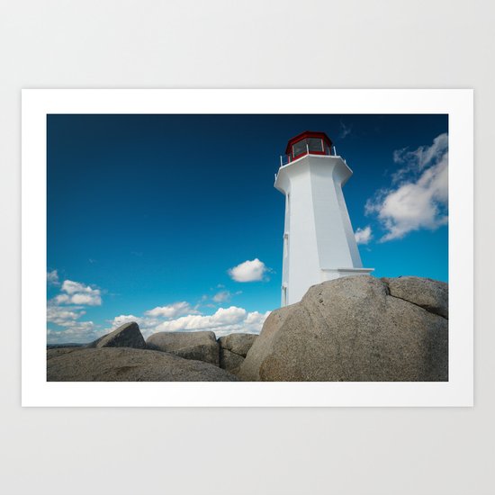 Peggy's Cove Art Print