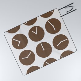 Minimal clock collection 19 Picnic Blanket
