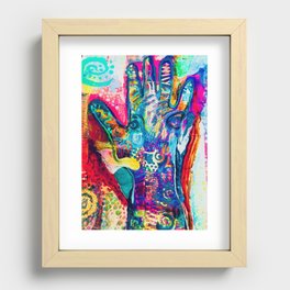 Trust and Power Recessed Framed Print