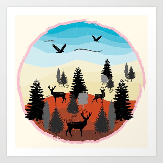 Landscape Art Print