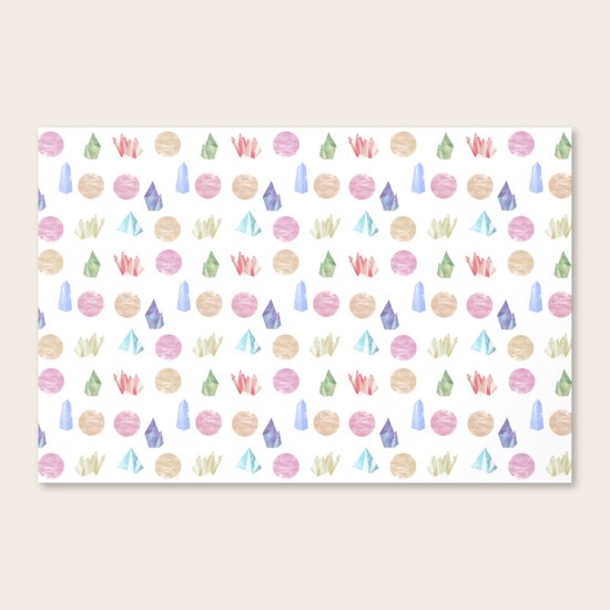 Crystals Canvas Print