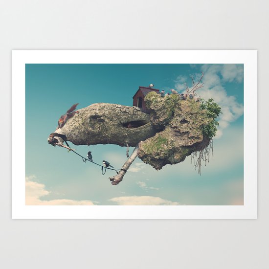 Zooo Art Print