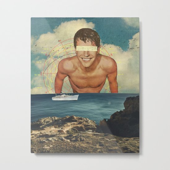 "Sub Pop" Metal Print