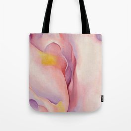 Poster-Georgia O'Keeffe-From Pink shell. Tote Bag