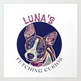 Luna Logo Art Print