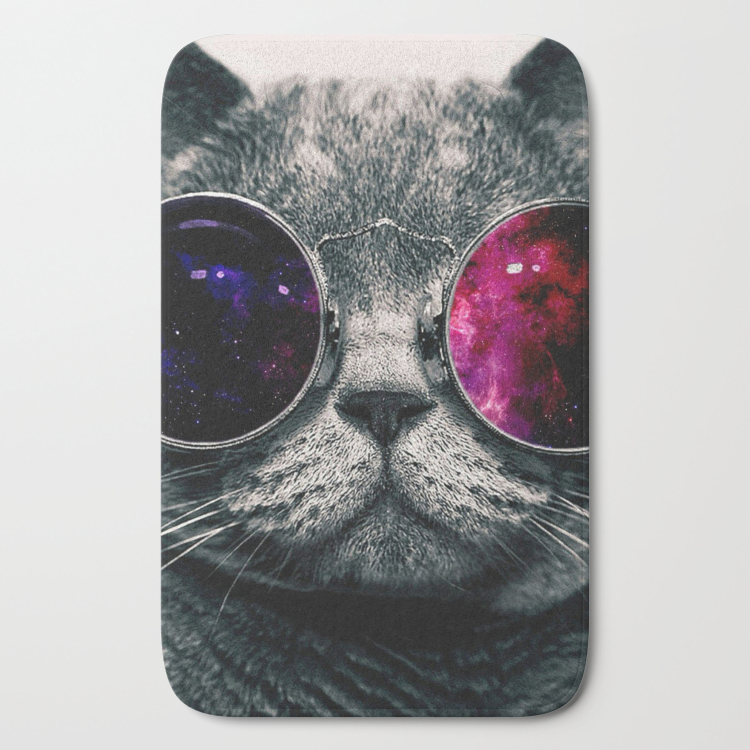 Swag Cat Art Colour Sticker Case Iphone Cover Hot Style 2018 Love Cute Bath Mat By Abllo Society6