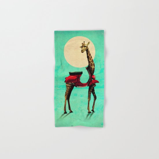 Giraffe Hand & Bath Towel