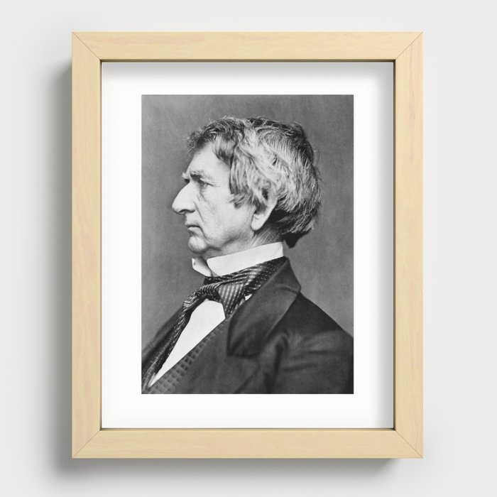 William Seward Portrait Recessed Framed Print