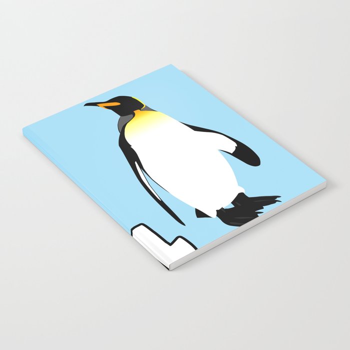 Cool Penguin Notebook by Jeremyboland | Society6