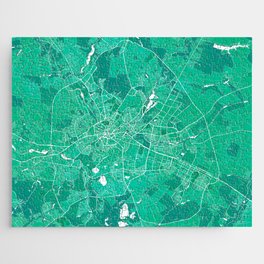 Kharkiv City Map of Ukraine - Watercolor Jigsaw Puzzle