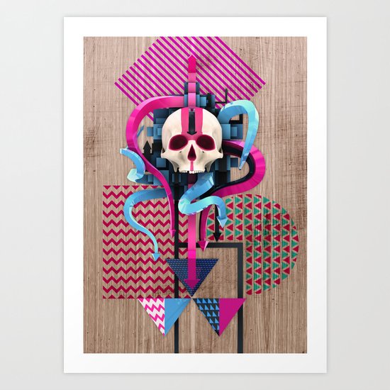 BeautifulDecay II Art Print