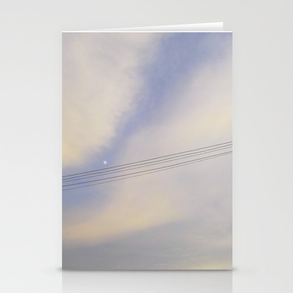 afternoon moon Stationery Cards