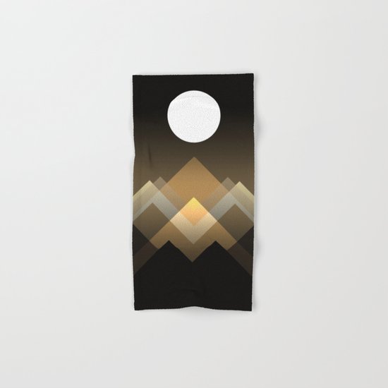 Path between hills Hand & Bath Towel
