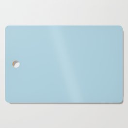 Spun Sugar light pastel blue solid color modern abstract pattern  Cutting Board