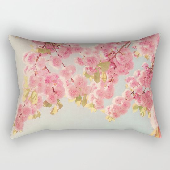 spring blossoms Rectangular Pillow