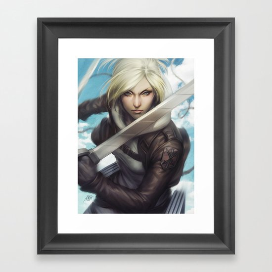 Annie Framed Art Print