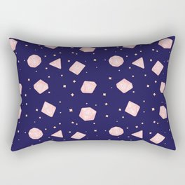 Star Blossom Dice Rectangular Pillow