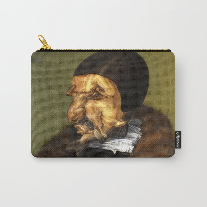 The Lawyer, possibly Ulrich Zasius,_Giuseppe Arcimboldo  Italian painter Carry-All Pouch
