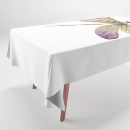 handmade watercolor fly dragon Tablecloth