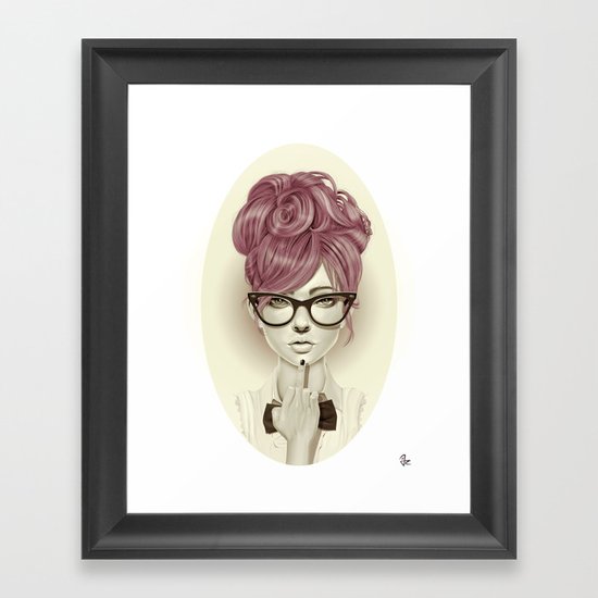 Fu*k U Framed Art Print