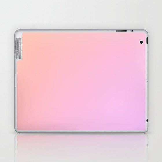 1 Pastel Background Gradient  220727 Aura Ombre Valourine Digital Minimalist Art Laptop & iPad Skin