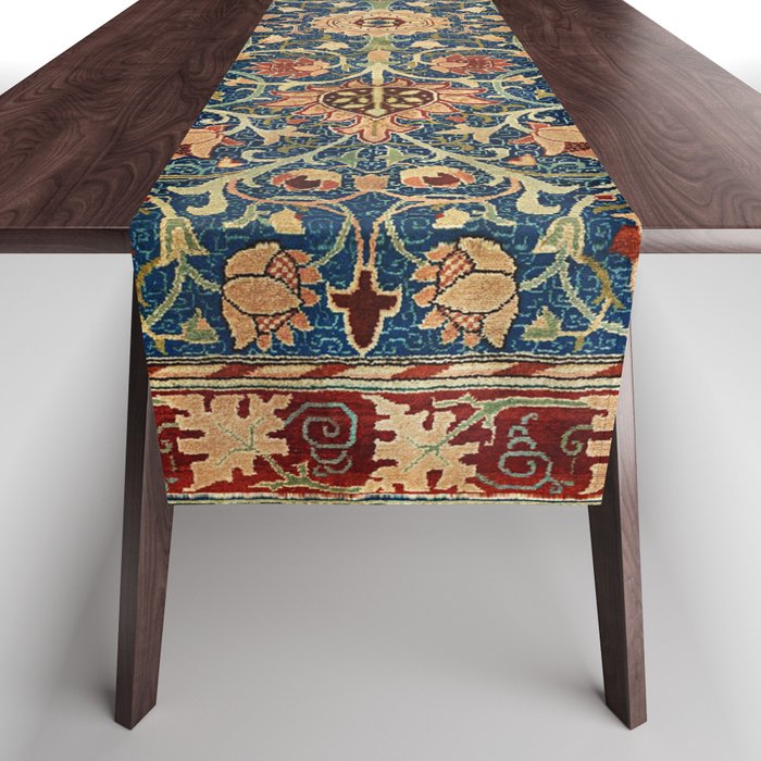 William Morris Floral Carpet Print Table Runner