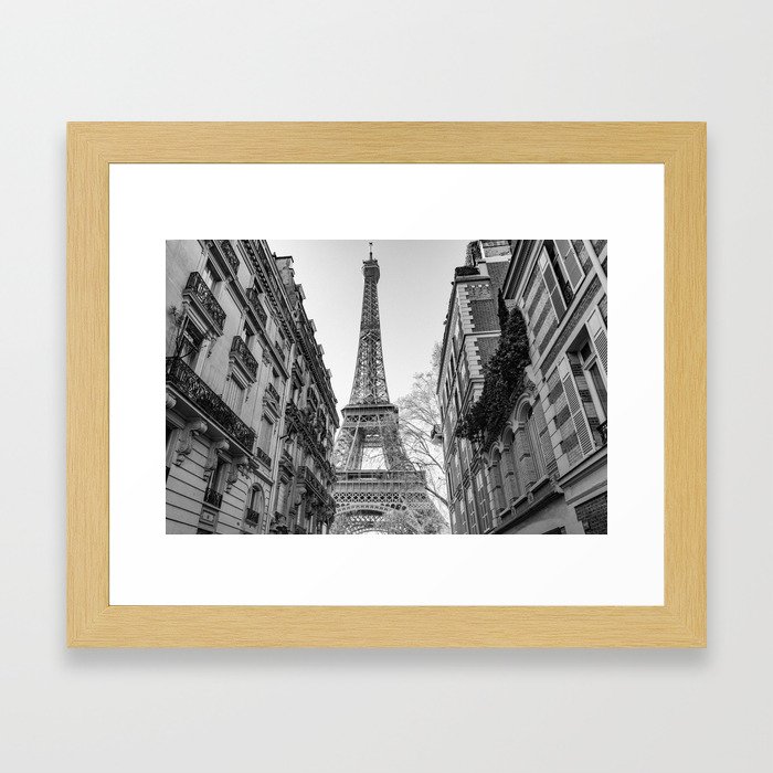 Eiffel Tower Detail II Framed Art Print