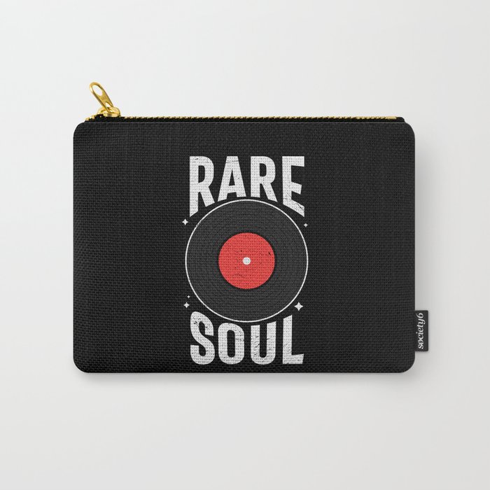 Rare Soul Retro Vinyl Record Carry-All Pouch