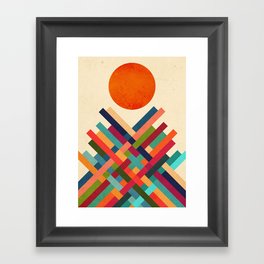 Sun Shrine Framed Art Print