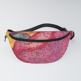 Malaria parasite Invading Red Blood Cell Fanny Pack