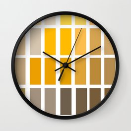 Munsell Chart Art / Archaeology Print/ Color Wheel Art Wall Clock