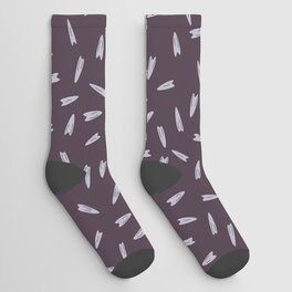 Scattered (Autumn Purple) Socks
