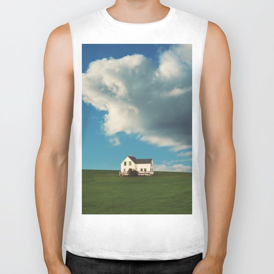House on the Hill Biker Tank