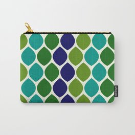 Abstract Snakeskin Pattern Carry-All Pouch