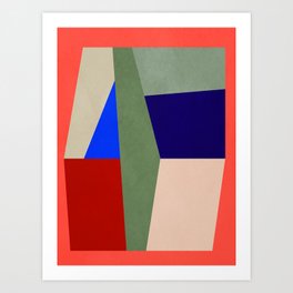 Abstract Shapes 22 Art Print