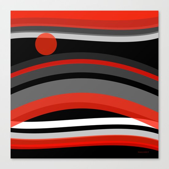 Surreal landscape Canvas Print