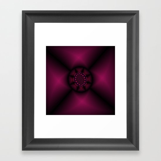 Ruby Framed Art Print