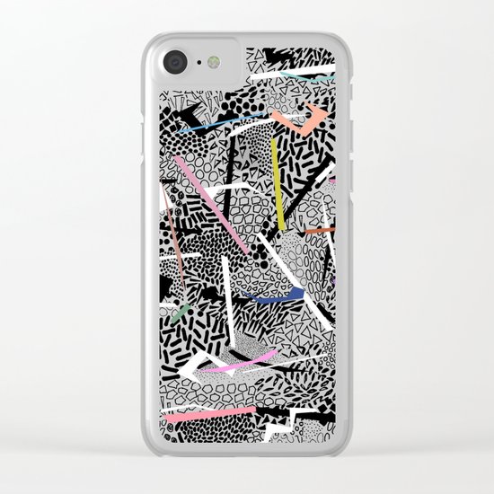 Graphic 83 Clear iPhone Case