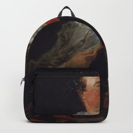 Jean-Honore Fragonard - Porträt François-Henri, 5 Duc d'Harcourt (1726 - 1802) Backpack | Decor, Collectionraufor, Vintage, Artprint, Canvas, Poster, Wallart, Old, Painting, Illustration 