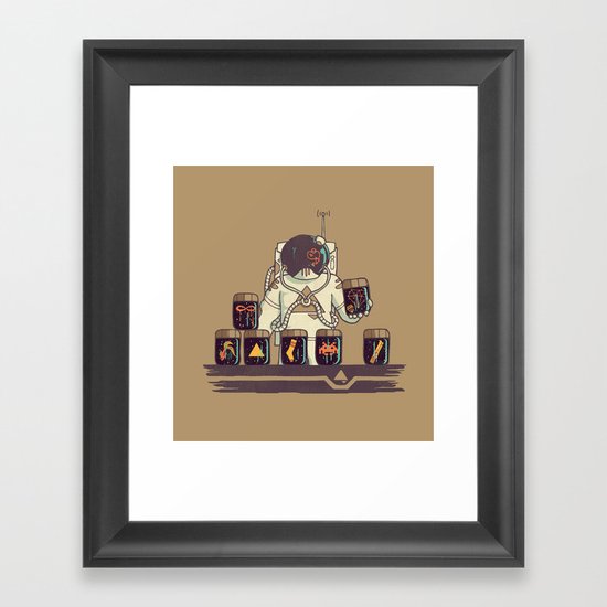 Kleptonaut Framed Art Print